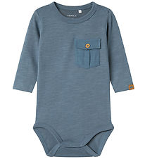 Name It Romper l/s - Modaal - NbmHowel - Blue Mirage