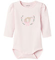 Name It Bodysuit l/s - NbfHannah - Ballerina w. Print