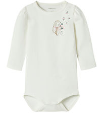 Name It Romper l/s - NbfHannah - Cloud Danseres m. Print