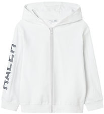 Name It Cardigan - NkmHepaw - Bright White w. Print
