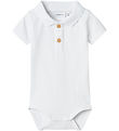 Name It Bodysuit s/s - NbmHofman - Polo - Bright White