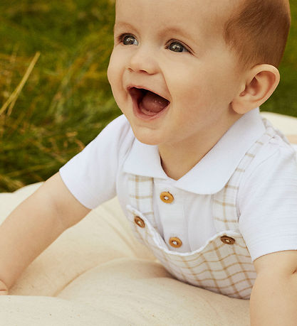Name It Body k/ä - NbmHofman - Polo - Bright White