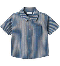 Name It Shirt s/s - NbmHelmar - Blue Mirage