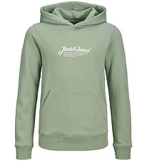 Jack & Jones Hoodie - JjBeau - IJsberg Green