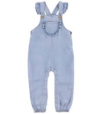 Lil Atelier Tuinbroek - NbfHolly - Medium+ Blue Denim