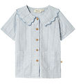Lil' Atelier T-shirt - NmfHazelle - Zen Blue
