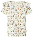 Lil' Atelier T-shirt - NmfLavo - Coconut Milk/Humming Bird