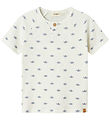 Lil' Atelier T-shirt - NmmLavo - Coconut Milk/Paper Boat