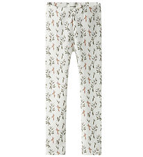 Lil Atelier Leggings - NmfLavo - Coconut Melk