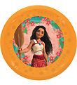 Decorata Party Plastikteller - 4er-Pack - 21cm - Vaiana II