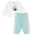 adidas Performance Sweat Set - Stitch - I DY LS JOG - White/SEFL