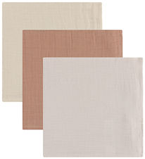 Liewood Muslin Cloths - Muslin - 3-Pack - 65x65 cm - Lewis - Tus