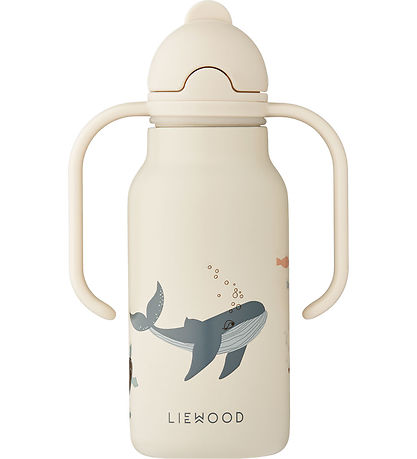 Liewood Water Bottle - Kimmie - 250 mL - Sea Creature/Sandy