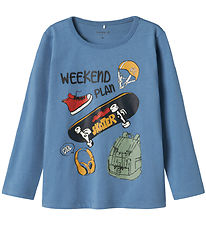Name It Blouse - NmmPlasse - Coronet Blue