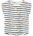 Name It Stuttermabolur - NmfVigga - Bright White/Ice