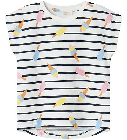 Name It Stuttermabolur - NmfVigga - Bright White/Ice