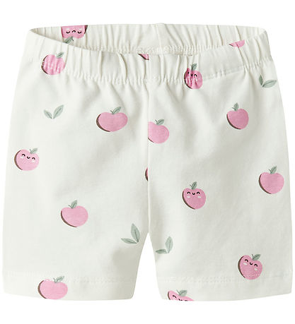 Name It Cykelshorts - NbfVandora - Cloud Dansare/Äpplen