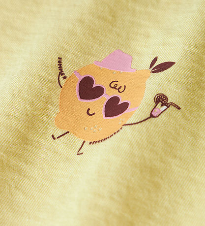 Name It T-shirt - NmfVarutti - Lemon Maräng/Lemon