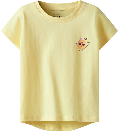 Name It T-shirt - NmfVarutti - Lemon Maräng/Lemon