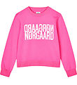 Mads Nørgaard Sweatshirt - Talinka - Knockout Pink w. Logo