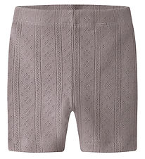 Name It Fietsbroek - NmfJsilke - Purple Dove m. Pointelle