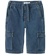 Name It Shorts - NmmBen - Donkerblauw Denim