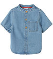 Name It T-Shirt - NmmFido - Light Blue Denim/STREIFEN