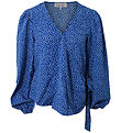 Blouse Hound - Wrap Top - Marine
