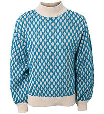Hound Blouse - Knitted - Turquoise