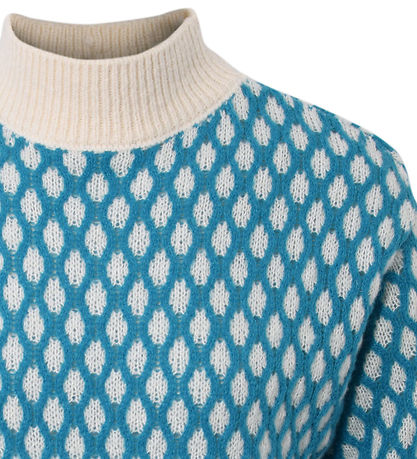 Hound Blouse - Knitted - Turquoise