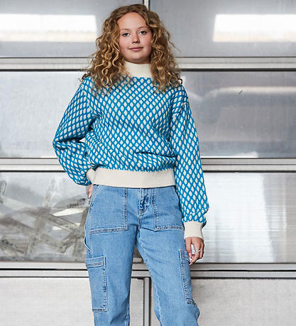Hound Blouse - Knitted - Turquoise