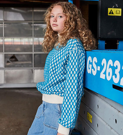 Hound Blouse - Knitted - Turquoise