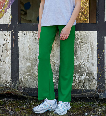 Hound Trousers - Semi Wide Pants - Green