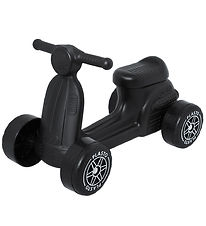Plasto Scooter med tysta hjul - Svart