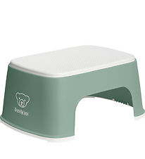 BabyBjörn Stool - Grey Greeen/White