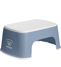 BabyBjörn Stool - Grey Blue/White