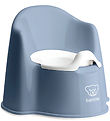 BabyBjörn Potty chair - Grey Blue/White