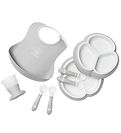 Set de Vaisselle BabyBjörn - 8 Parties - Gris