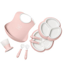 BabyBjörn Dinner Set - 8 Parts - Pink