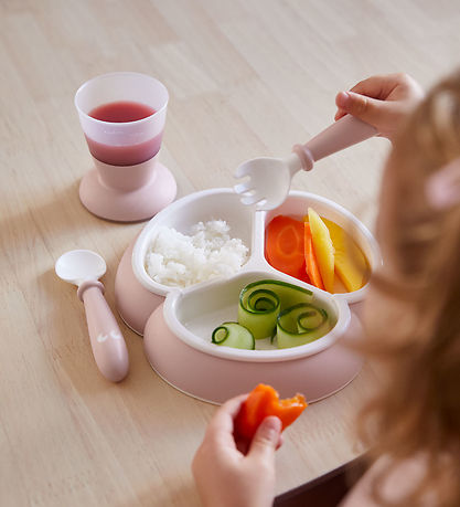 BabyBjörn Dinner Set - 8 Parts - Pink