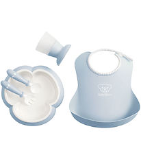 BabyBjörn Dinner Set - 5 Parts - Pastel Blue