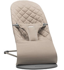BabyBjörn Reclining chair - Bliss - Classic+ Quilted - Sand gray