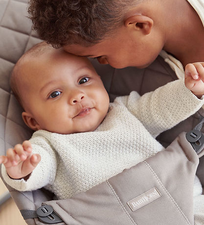 BabyBjörn Liegesessel - Bliss - Classic+ gesteppt - Sandgrau