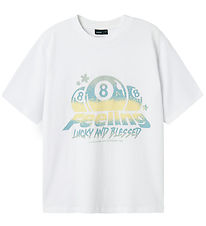 LMTD T-Shirt - NlmFeelin - Bright White