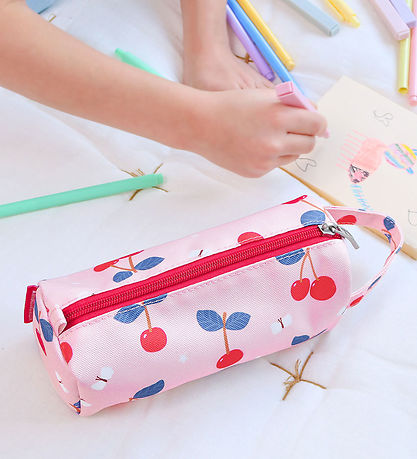 A Little Lovely Company Etui - Kersen