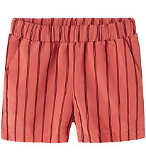 Name It Shorts - NkfHeik - Gekruid Coral/Meekrap Brown