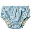 Wheat Swim Diaper - Philip - UV40+ - Soft Blue Sea Life