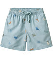 Wheat Badshorts - Hansi - Soft Blue Sea Life