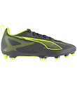 Puma Football Boots - Ultra 5 Play FG/AG Jr - Silver Yellow/Aged