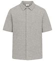 Grunt Shirt - Waffle Fabric - GRAlfred - Light Grey Melange